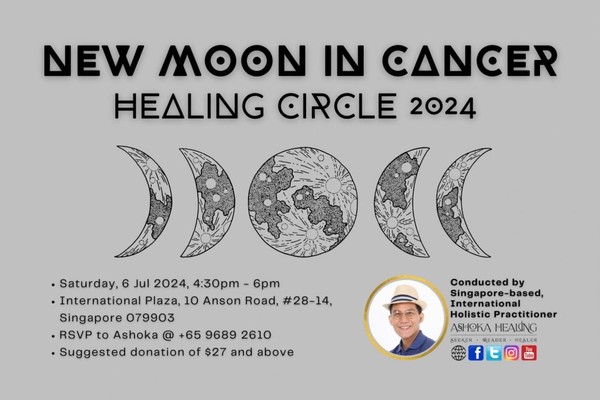 New Moon in Cancer Healing Circle 2024