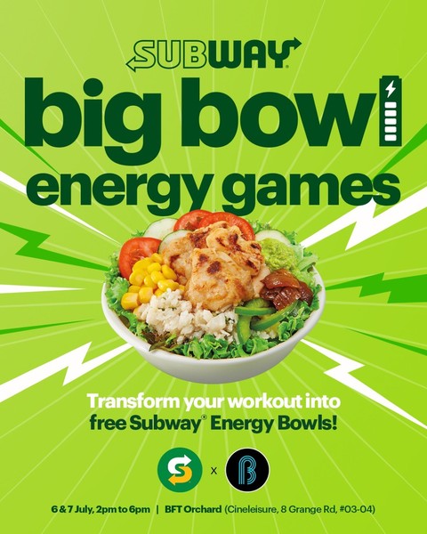 Subway Big Bowl Energy Games