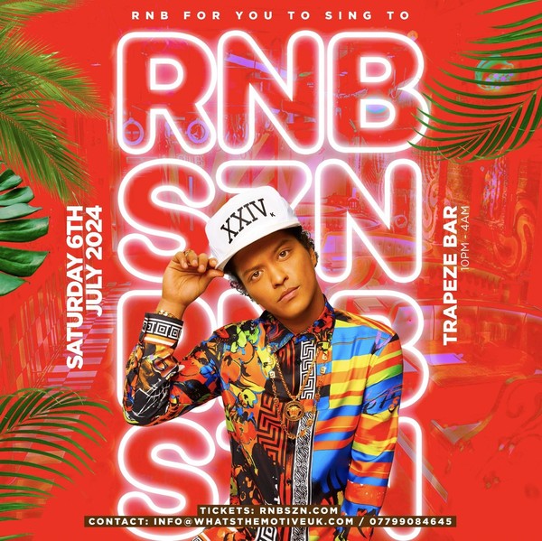 RNB SZN - London's Best RnB Experience (FREE ENTRY BEFORE 12AM)