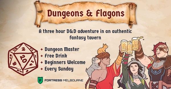 Dungeons & Flagons: One-Shot (MELB)