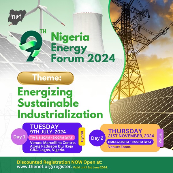 9th Nigeria Energy Forum - Energizing Sustainable Industrialization