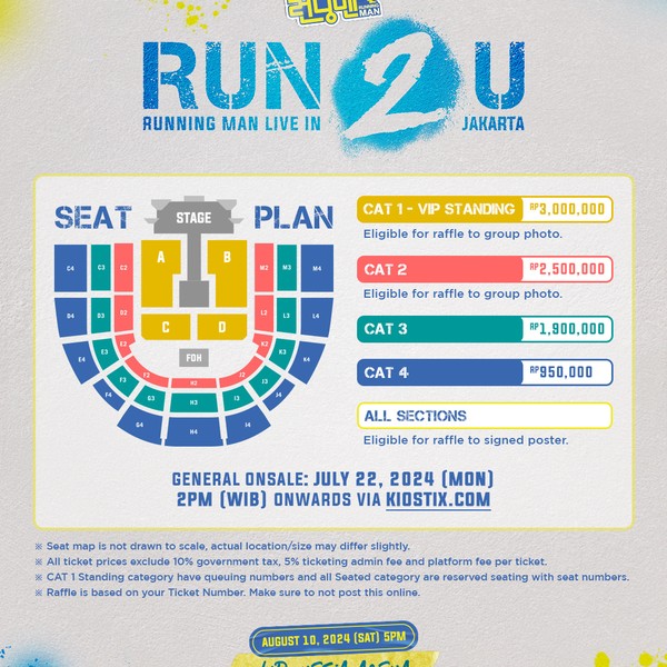 RUNNING MAN "RUN 2 U" IN JAKARTA 2024 | Fan Meeting