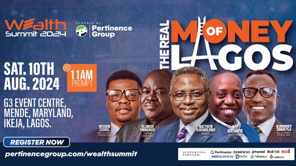 PERTINENCE: THE WEALTH OF LAGOS SUMMIT