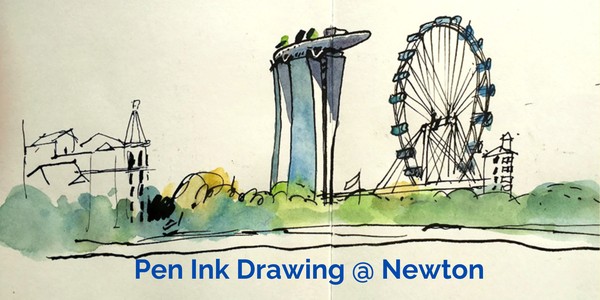 NEW Pen Ink Drawing Course by Tia - NT20240814PID