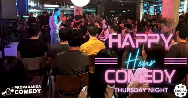 The Return of Happy Hour Comedy - Stand-Up in English