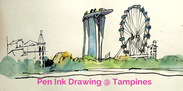 NEW Pen Ink Drawing Course by Tia - TP20240815PID