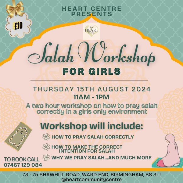 Salah Workshop For Girls