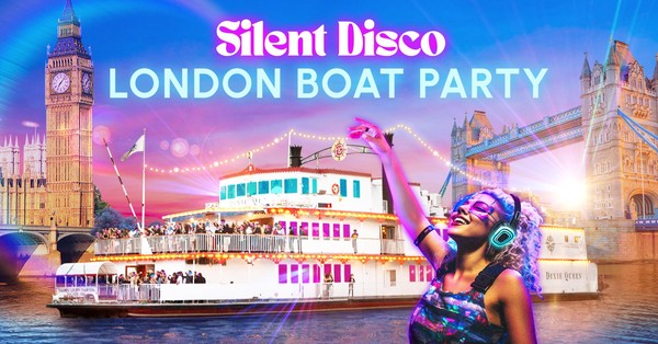 80's, 90's & 00's Silent Disco: London Boat Party