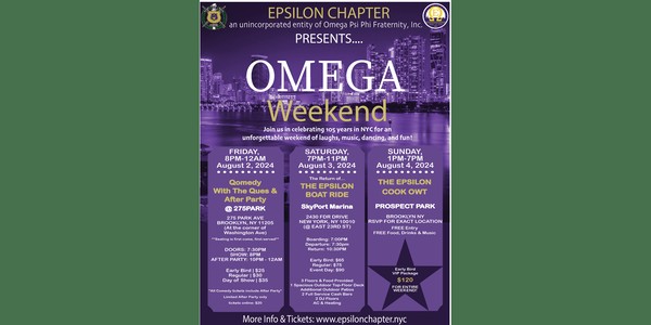 Epsilon's Omega Weekend