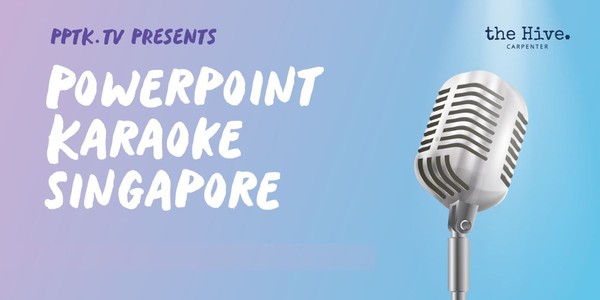 PowerPoint Karaoke Singapore - Aug 2024 (Comedy show with improvised ppts)