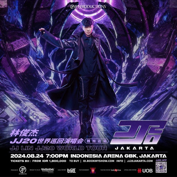 JJ Lin "JJ20" World Tour in Jakarta 2024 | Concert