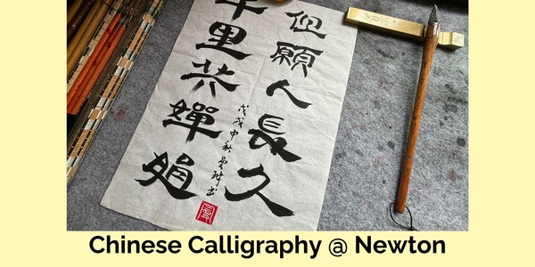 NEW Chinese Calligraphy Course by Manlin - NT20240807CC
