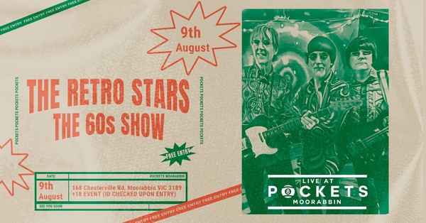 [FREE ENTRY] RETRO STARS - THE 60s SHOW | LIVE