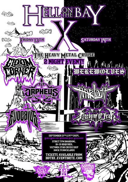 Hell on the Bay X - Heavy Metal Cruise 10 Year Anniversary Double Cruise!