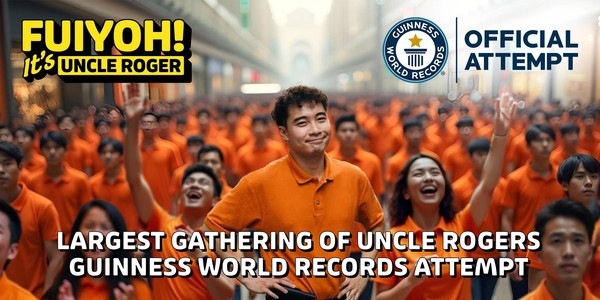 JOIN UNCLE ROGER IN GUINNESS WORLD RECORD ATTEMPT!