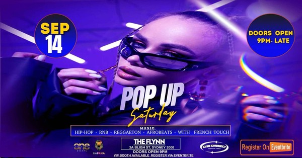 POPUP NIGHTCLUB - HIP-HOP, R&B, AFROBEATS & REGGAETON