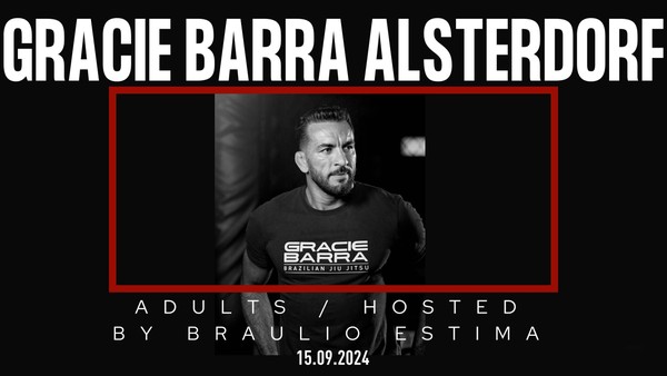 Braulio Estima Seminar Gracie Barra Alsterdorf in Hamburg, Germany