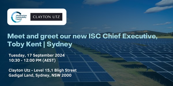 Meet and greet our new ISC Chief Executive, Toby Kent | New South Wales