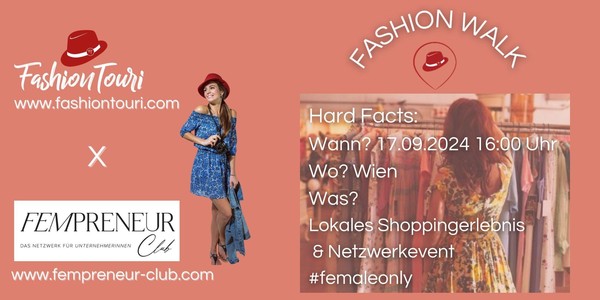 Fashion Walk mit FashionTouri X Fempreneur Club