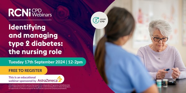 Identifying and managing type 2 diabetes: the nursing role