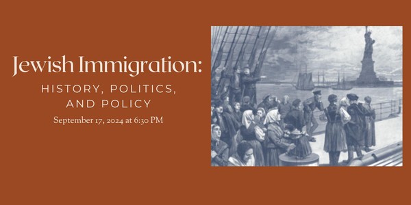 Jewish Immigration: History, Politics, and Policy