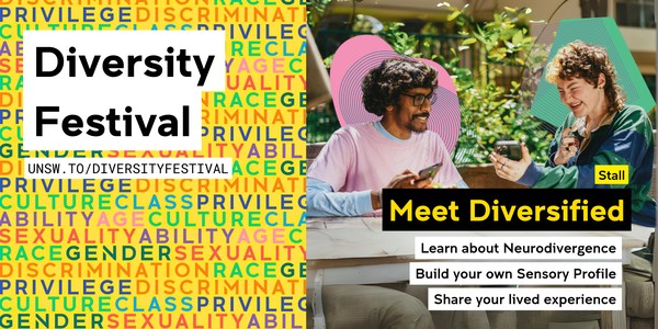 Meet Diversified at Diversityfest UNSW