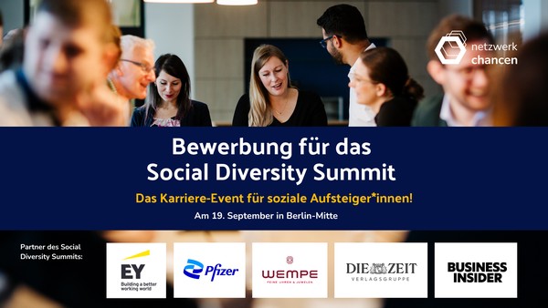 Bewerbung: Social Diversity Summit