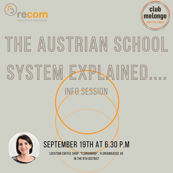 Info Session "The Austrian School System"