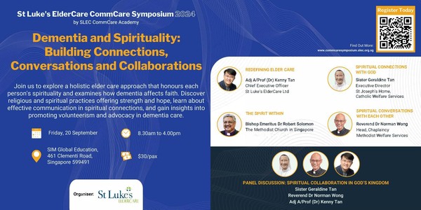SLEC CommCare Symposium 2024 - Dementia & Spirituality