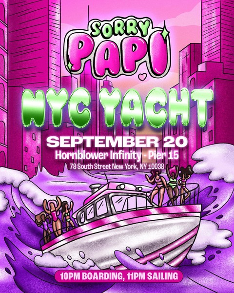 Sorry Papi: NYC Yacht Party