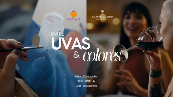 Weinprobe und Aquarell-Workshop: "Entre Uvas y Colores"