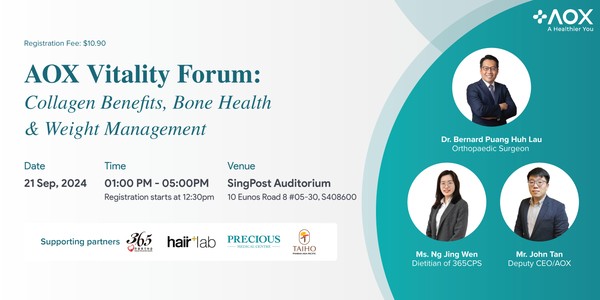 AOX Vitality Forum: Collagen Benefits, Bone Health & Weight Management