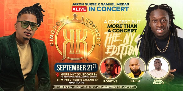 Kingdom Konnect Concert - Samuel Medas & Jaron Nurse LIVE