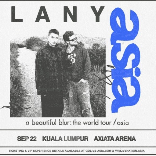 LANY - a beautiful blur: the world tour in Kuala Lumpur