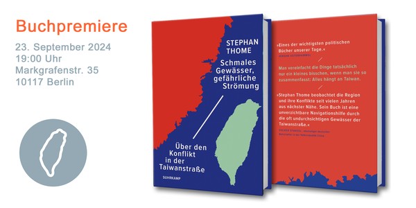 Buchpremiere: "Schmales Gewässer, gefährliche Strömung" mit Stephan Thome