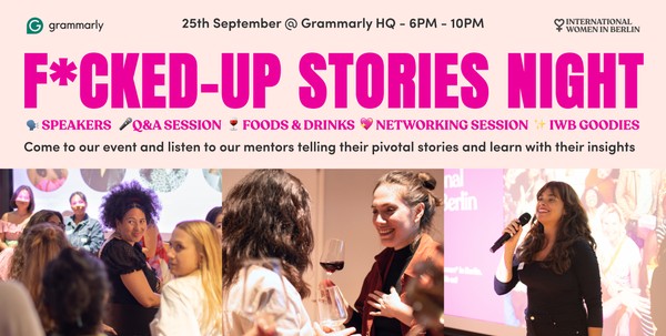 IWB F*cked Up Stories Night & Meet-Up at Grammarly