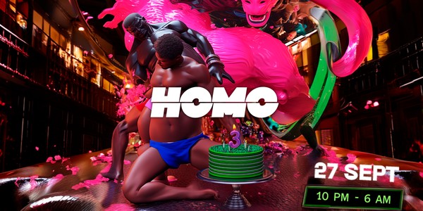 HOMO Turns THREE