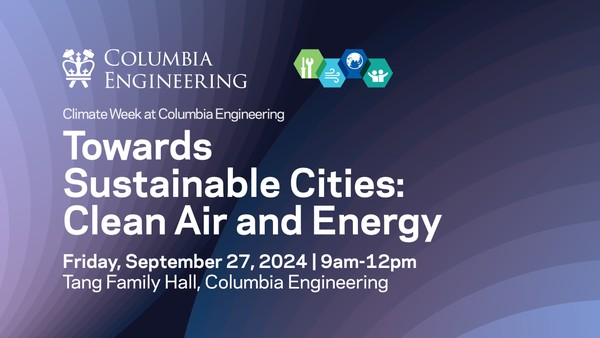 Towards Sustainable Cities:  Clean Air and Energy