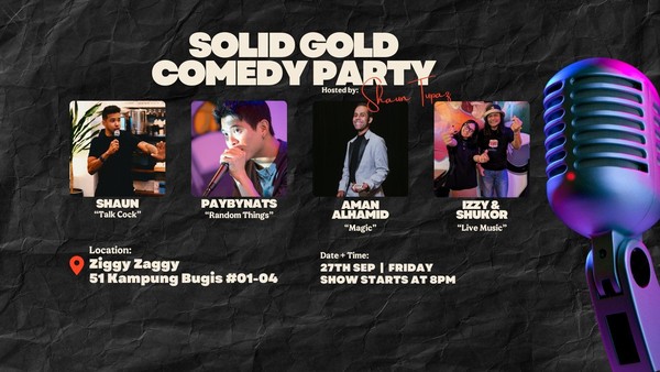 SOLID GOLD COMEDY PARTY