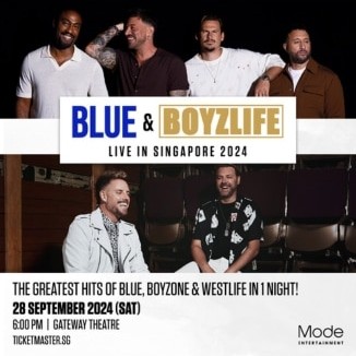 Blue & Boyzlife Live in Singapore 2024｜Gateway Theatre