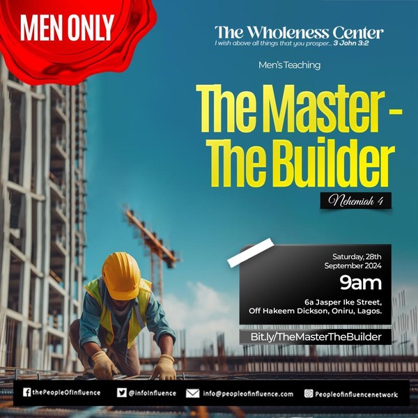 Empowering men to become strong leaders and builders in society