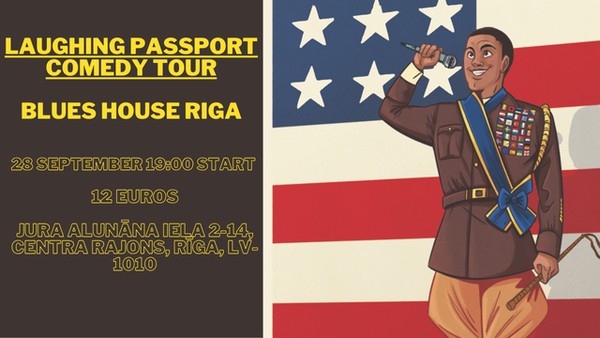 Laughing Passport Comedy Tour - (Riga, Latvia)