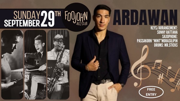 ARDAWAN FT. SUNNY TRIO Live@FoojohnJazzClub