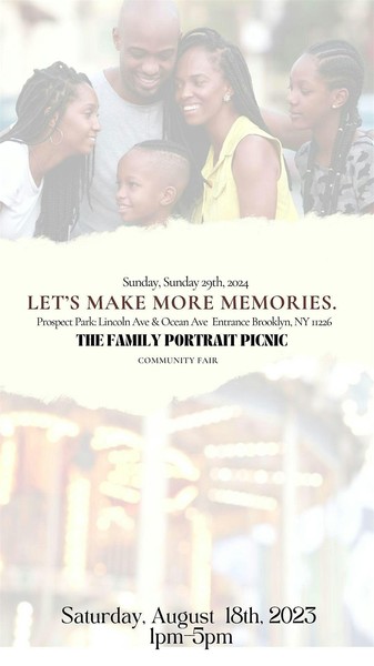 The  2nd Annual Family Portrait Picnic: The Community  Fair