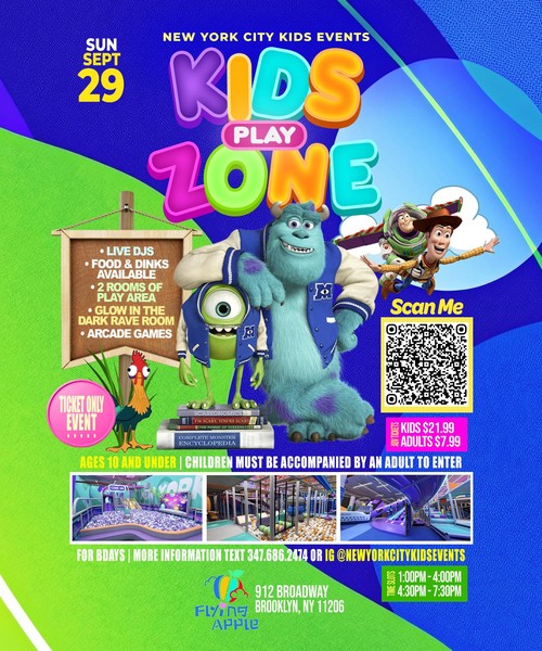 KIDS FUN ZONE ( PRIVATE EVENT WE TAKING OVER FOR 1 DAY ONLY )