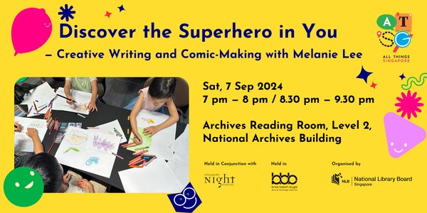 Discover the Superhero in You: Comic-Making with Melanie Lee | AT SG 2024