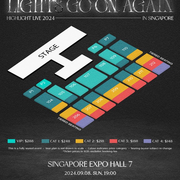 HIGHLIGHT LIVE 2024 LIGHTS GO ON, AGAIN IN SINGAPORE｜Concert