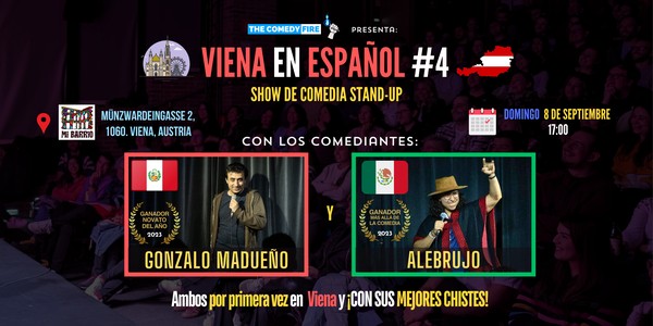 Viena en Español #4 - Un show especial de comedia stand-up