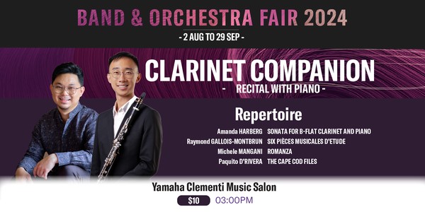 Clarinet Companion - Recital with Piano