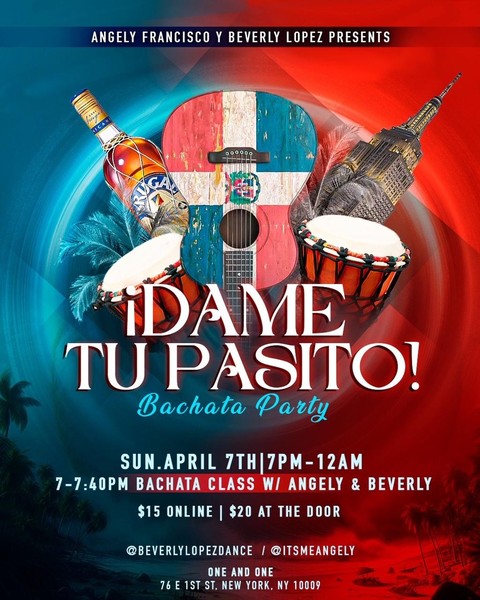 ¡Dame Tu Pasito! Bachata Party